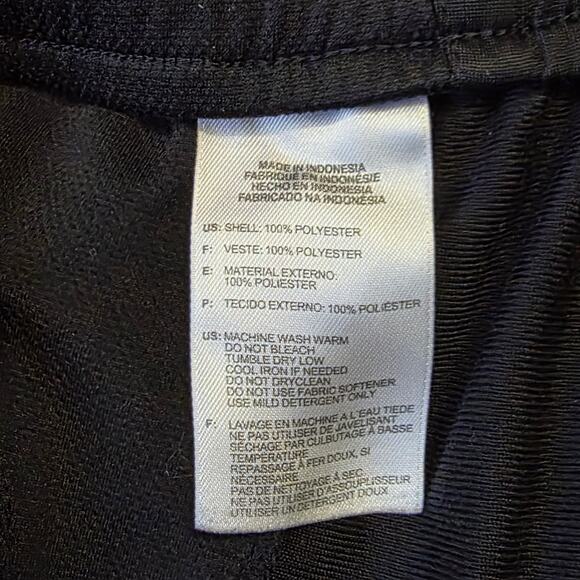 adidas Climalite Basketball Shorts Men’s Large Black Red 3-Stripe Pockets - Picture 4 of 7